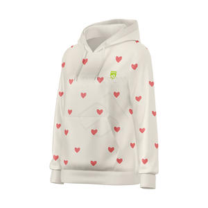 Sweat à capuche imprimé personnalisé OEM pour femme, style streetwear, pour l'hiver, vente en gros - Product Image 3