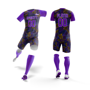 Kits de football personnalisables de haute qualité Maillots d'équipe haute visibilité personnalisés Commandes en gros pour uniformes de football - Product Image 2