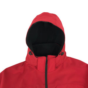 Chaqueta Impermeable Unisex 2026, Chaqueta con Capucha de Tejido Softshell, Resistente al Desgaste y a los Arañazos, con Forro Polar Interior - Product Image 3