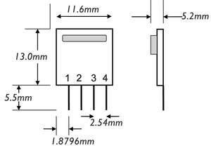 โมดูลเลื่อยแบบไฮบริดผลิตจากไต้หวัน315พลังงานต่ำ/433MHz ส่งสัญญาณถามชิปเซ็ตโมดูล RF ส่งสัญญาณไร้สายและ RF - Product Image 2