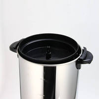 Distributeur de café en acier inoxydable 6 L (100 tasses) – Cafetière professionnelle pour usage domestique et traiteur