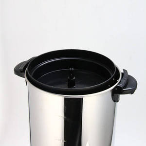 Dispensador de café tipo urna de acero inoxidable de 6 litros (100 tazas) — Cafetera comercial y para catering - Product Image 4