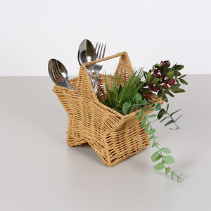 ตะกร้าเก็บรูปดาวสุดสร้างสรรค์สำหรับจัดเก็บของตกแต่งบ้านรูปลูกกวาดดอกไม้ช็อคโกแลตดีไซน์ผลิตในเวียดนาม - Product Image 1