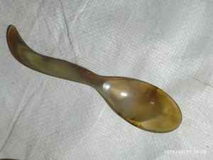 เครื่องใช้บนโต๊ะอาหารช้อนเขาควายขัดมันดีไซน์แบบดั้งเดิมเครื่องใช้บนโต๊ะอาหารอุปกรณ์สำหรับร้านอาหารที่เสิร์ฟงานฝีมือ - Product Image 2