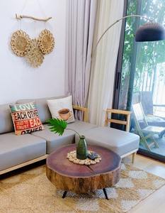 Alfombra Redonda Tejida a Mano de Vietnam, Tapete de Entrada, Alfombra de Fibra Natural, Alfombra Bohemia, Alfombra Turca, Alfombra Vintage para Sala de Estar - Product Image 3