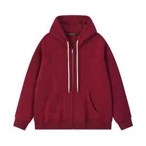 Sudaderas Personalizadas de Diversos Tipos de Proceso y Pesos, Cárdigan Otoñal con Cremallera, Sudadera con Capucha 100% Algodón - Product Image 4