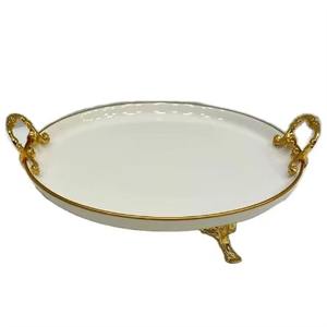 Maravillosa Bandeja Artesanal de Metal que Mantiene la Forma, Llena de Dulces Variados, Bellamente Elaborada con Trazos de Pincel, Lujo - Product Image 5