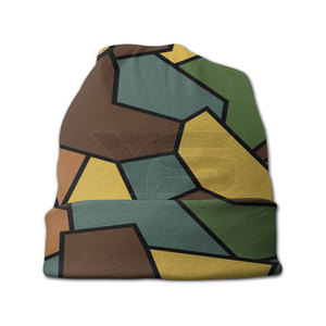 Bonnet en microfibre tricoté personnalisé de haute qualité Chapeau d'hiver brodé avec une nouvelle fonctionnalité Prix de gros - Product Image 3