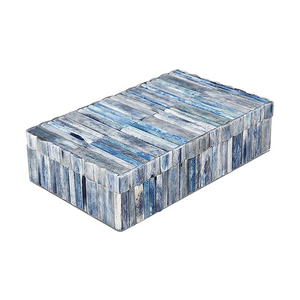 Boîte de rangement en os incrusté standard, design personnalisé, boîte décorative, meilleure qualité, vente en gros en provenance d'Inde, boîtes de rangement de la meilleure qualité - Product Image 1