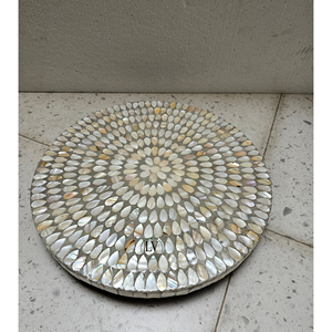 Available OEM Trending Beautiful Design Handicraft MOP Searving <b>Tray</b> for Home Restaurant Decor Made in Vietnam - Product Image 5