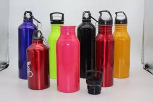 Gourde sportive en aluminium pur à 99,7 %, finition mate, surface polie, écologique et réutilisable, vente en gros Vietnam, directement de l'industrie des boissons - Product Image 3