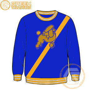 Sudadera de Forro Polar de Algodón de Alta Calidad Personalizada con Bordado de Sigma Gamma Rho para Invierno, Chaqueta Tipo Pullover para Mujer, Ropa Griega - Product Image 3