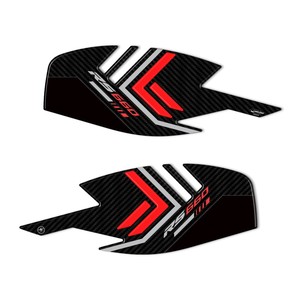 Autocollants 3D personnalisés pour moto Aprilia RS 660 2020-2025, protections latérales de réservoir - Product Image 2