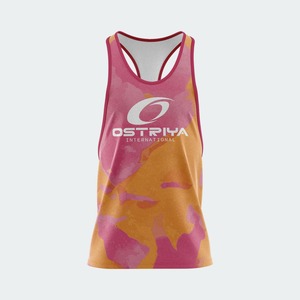 เสื้อกล้ามออกกำลังกายผู้ชาย OEM ผ้าโพลีเอสเตอร์ระบายอากาศ ชุดกีฬา ปรับแต่งได้ เสื้อสายเดี่ยวโชว์กล้าม แนวลำลอง ฟิตเนส เพาะกาย - Product Image 2