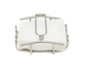 Boîte à mouchoirs en métal décorative faite à la main tendance avec logo personnalisé Finition nickel Taille et couleur personnalisables Durable à bas prix - Product Image 6