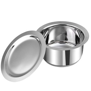 Fabricant de marmite en acier casserole au design fait à la main dernière arrivée pot de nourriture de fantaisie de taille personnalisée - Product Image 2