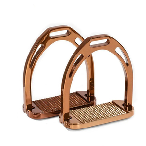 Estribos de Seguridad de Aluminio para Caballos, Nuevos Modelos 2025, Suministros Veterinarios Sólidos, Varios Colores, Antideslizantes, OEM, Reutilizables - Product Image 1