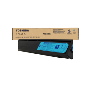 Cartouche de toner cyan Toshiba TFC28 avec puce, poudre japonaise compatible pour imprimante, cartouche de toner couleur - Product Image 1