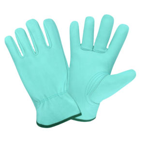 Gants de sécurité en cuir lisse JNM SAFETY, anti-vibration, antistatiques, durables, épaisseur 11 oz, respirants, antidérapants pour - Product Image 3