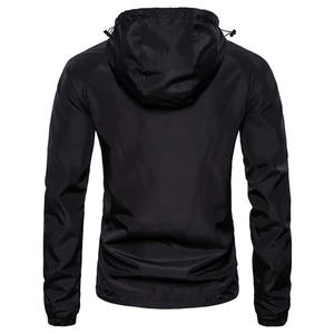 2024 diseño superior de secado rápido impermeable Material de lona para hombre chaqueta de lluvia para correr Anti-UV Stand Collar-para invierno High Street - Product Image 3