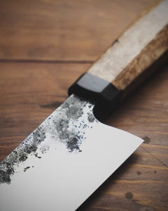 มีดดามัสกัสสำหรับใช้ในครัวมีด้ามจับไม้ - Product Image 5