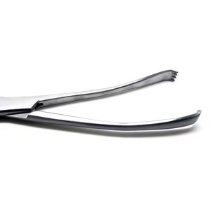 Teale Vulsellum Forceps 9 "con 4x3 dientes Instrumento quirúrgico uterino de alta calidad por Ozonemed International ISO Certified - Product Image 2