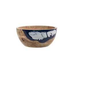 Hôtels et restaurants Bol design chaud Bol de serveur en bois Forme personnalisée Bol de service à salade de cuisine Table de dîner - Product Image 5
