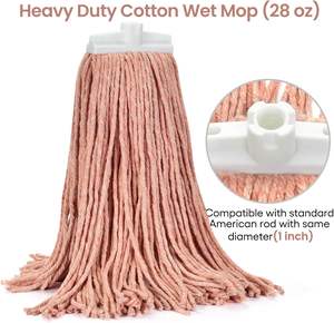 New Style High Quality Eco-friendly Durable Wood Multi-functional <b>Flat</b> <b>Mop</b> Self-Wringer Stainless Tray 20,000+ Durability 10-20s - Product Image 4