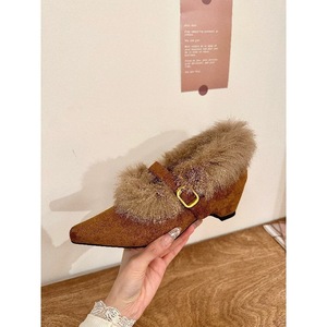 Nouvelles chaussures Mary Jane de style français printemps-été, ballerines rétro britanniques à semelle épaisse en cuir, chaussures à talons hauts élégantes et cool - Product Image 5