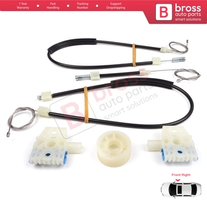 Kit de réparation de lève-vitre électrique avant droit BWR5360 pour Jetta MK6 A6 IV 2010-2018 5C6 1B 162 163 AV2 AV3 5C6837462 - Product Image 6
