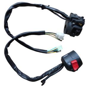Accessoires de modification de moto adaptés à WY125 CGL CG150, ensemble de commutateurs de guidon gauche et droit - Product Image 1