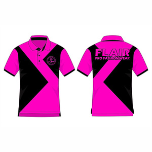 Gran oferta de algodón 100% para hombre, camiseta Polo personalizada de buena calidad, Color sólido, estilo informal, patrón, 180g, tela, peso frontal - Product Image 6