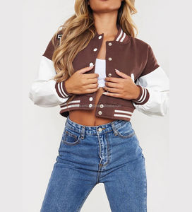 Chaqueta Universitaria Premium Personalizada para Mujer, Diseñada para Brindar Comodidad, Estilo y Rendimiento Duradero en un Estilo Casual - Product Image 1