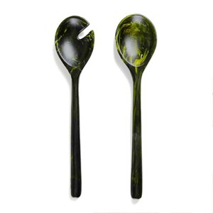 Juego de Servidores de Ensalada de Lujo, Ecológicos, Aptos para Lavavajillas, Utensilios de Cocina, Hechos en India, Modernos, 11 Pulgadas - Product Image 2