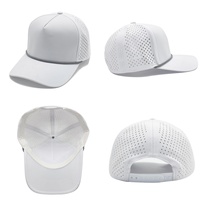 Gorra de Béisbol Deportiva de 5 Paneles, Personalizada con Bordado, Parche de Goma PVC con Logotipo, Impermeable, Transpirable, Gorras de Golf con Cuerda, Unisex, Gorras Deportivas