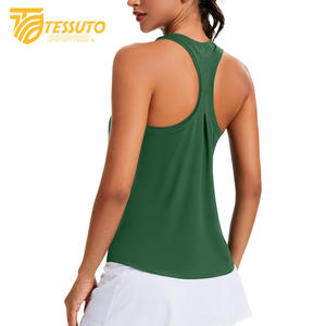 Femme Workout Wear Sport Yoga Tank Top pour Gym Débardeurs imprimés personnalisés de haute qualité pour les femmes Thick Strap Gym Débardeurs pour femmes - Product Image 2