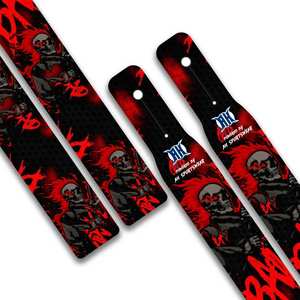 Buena Venta de nuevas banderas de fútbol con cinturones PVC bandera ajustable cinturones de fútbol conjunto de dos para jóvenes y adultos - Product Image 5