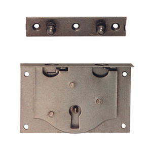 Serratura per Cassettiera in Acciaio Lucido 30 mm - Product Image 2