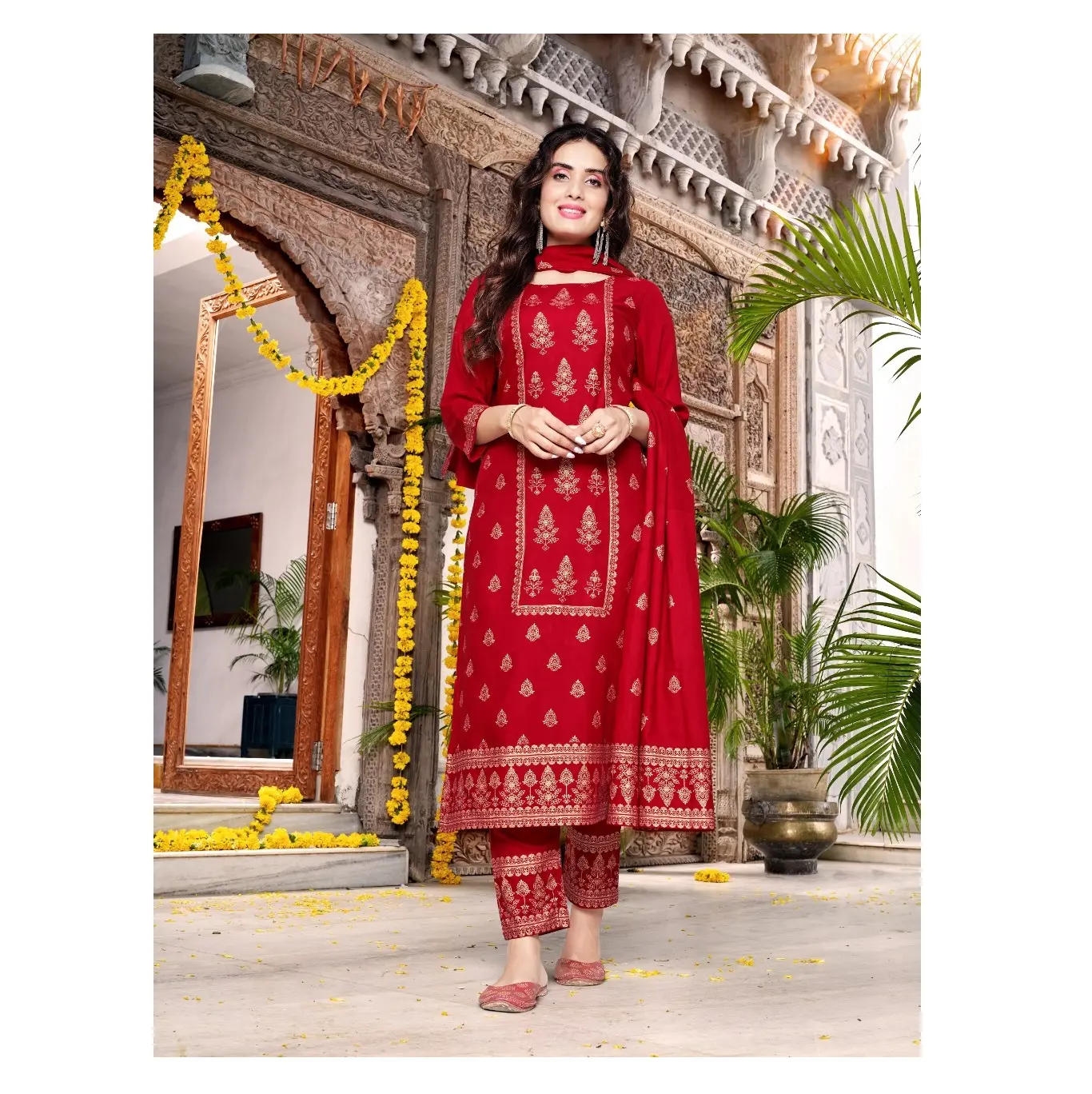 Super Selling Nieuwste Ontwerp Pakistaanse Palazzo Kurta Voor Indiase Vrouwen Voor Export Uit India Fabricage