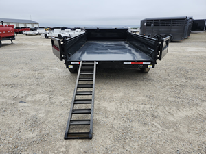Remorque benne 2026 Horizon EZ7 83x14, 14K GVWR, à essieux tandem hydrauliques, avec plancher 9GA et côtés de 19 pieds, à vendre - Product Image 3