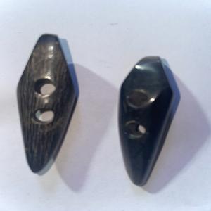 100% Cuerno de búfalo pulido ecológico natural alterna en color natural para prendas de moda arte y coleccionables - Product Image 2