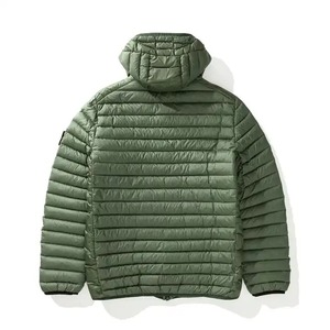 OEM personalizado cortavientos acolchado cuello bombardero burbuja chaqueta pulóver ligero secado rápido Puffer Jscket - Product Image 3