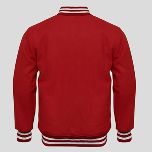 Blouson aviateur de baseball classique coupe ajustée imperméable et léger personnalisé pour hommes fermeture éclair avec logo fabrication - Product Image 3