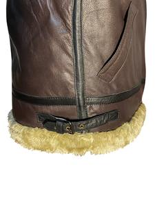 Chaqueta de invierno de Sherpa extragrande forrada de piel sintética de talla grande y cálida - Product Image 3