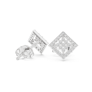 Pendientes de diamantes redondos de lujo IGI Certified Lab Grown Diamond Jewelry para mujeres Proveedor mayorista personalizado - Product Image 1