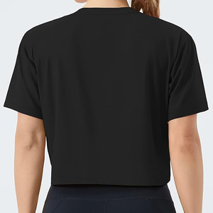 Tops cortos informales de moda para mujer en material de algodón perfecto para minoristas de moda y colecciones de ropa de verano - Product Image 5