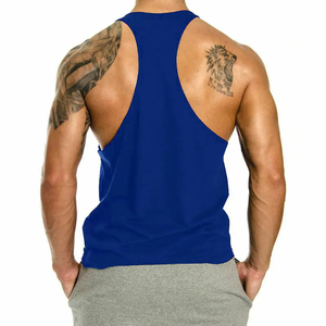 Custom <b>Mens</b> Athletic <b>Stringer</b> Sleeveless Shirt High Elasticity Gym Training <b>Vest</b> Oversized Gym Tank Top - Product Image 3