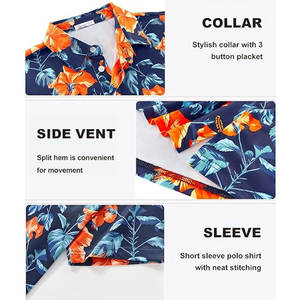 Chemises polo de golf pour hommes de haute qualité, matière durable, pour clubs de golf, vente au détail et sport, meilleures ventes - Product Image 6