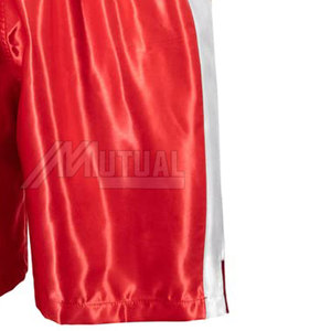 Short de boxe avec logo personnalisé de haute qualité Vente directe en usine Taille moyenne Modèle solide écologique pour les commandes en gros - Product Image 6