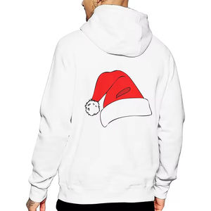 Sweat à capuche en polaire pour homme sur le thème des fêtes de Noël, offrant un intérieur chaud, des couleurs festives, un confort doux, une sensation durable, coupe-vent - Product Image 6